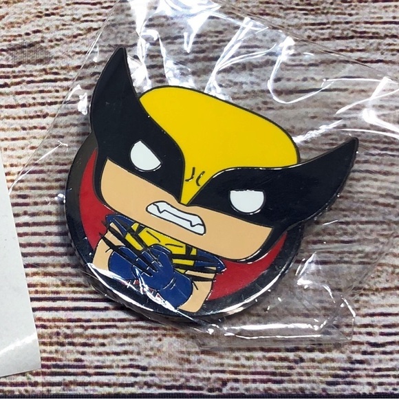 Marvel Collector Corps Wolverine Pin and Sticker - Picture 2 of 7